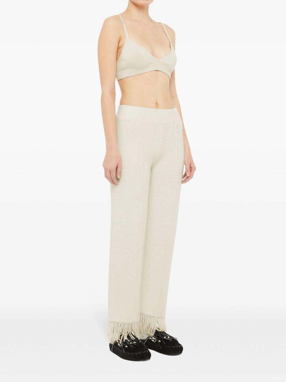Cheap fringe-detail Alanui Women trousers Finest 0407